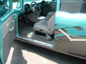 Charcoal Lap Bucket Seat Belt Kit 2 Chevy Truck 1947 1954 Airplane 2 Pt
